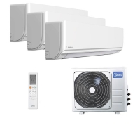 Мультисплит система MIDEA MMAG2-09N8D0-I х 2 + MMAG2-12N8D0-I / M3OA-27HFN8-Q1