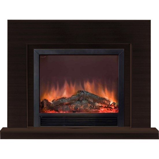 Электрокамин Glenrich Астория Delux Венге с очагом Sharm 39 black
