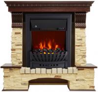 Электрокамин Royal Flame Pierre Luxe сланец с очагом Aspen Black