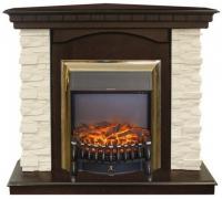 Электрокамин угловой Real Flame Elford с очагом Fobos Lux