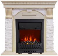 Электрокамин Royal Flame Dublin сланец крем с очагом Aspen Black