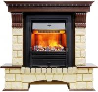 Электрокамин Dimplex Pierre Luxe шампань с очагом Brookline Black фото в интернет-магазине AIR-RUS.RU