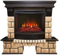 Электрокамин Real Flame Stone Brick с очагом Evrika 25.5
