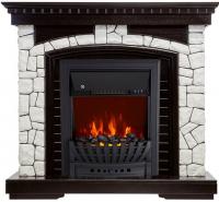 Электрокамин Royal Flame Glasgow с очагом Aspen Black