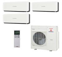 Мультисплит система Mitsubishi Heavy SRK25ZS-WB + SRK35ZS-WB + SRK50ZS-WB / SCM100ZS-W фото в интернет-магазине AIR-RUS.RU