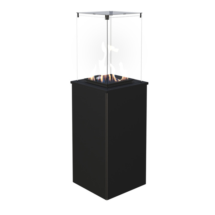 Уличный обогреватель Kratki PATIO MINI/M/G31/37MBAR/S - сталь, с ручным управлением