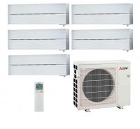 Мульти-сплит система Mitsubishi Electric MSZ-LN25VG2W x5 / MXZ-5F102VF фото в интернет-магазине AIR-RUS.RU