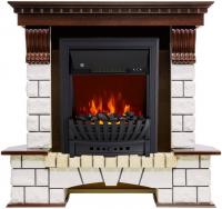 Электрокамин угловой Royal Flame Pierre Luxe с очагом Aspen Black