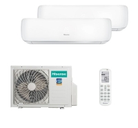 Мультисплит система HISENSE AMS-09UW4RVETG00 + AMS-12UW4RVETG00 / AMW2-18U4RXC