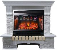 Электрокамин InterFlame Exter сланец с очагом Panoramic 25