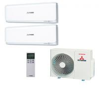 Мультисплит система Mitsubishi Heavy SRK25ZSX-W + SRK35ZSX-W / SCM50ZS-W фото в интернет-магазине AIR-RUS.RU
