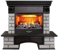 Электрокамин Real Flame Country Lux Rock с очагом 3D Firestar 25.5