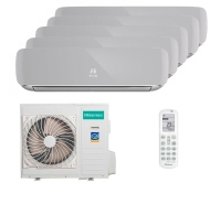 Мультисплит система HISENSE AMS-09UW4RVETG00(S) x 5 / AMW5-42U4RTA