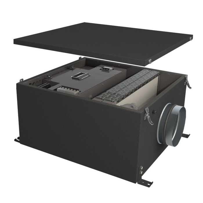 Приточная установка Minibox E-850/7.5kW/G4 Zentec