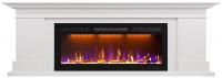 Электрокамин Royal Flame California белый с очагом Crystal 40 RF