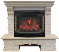 Электрокамин Real Flame Rockland LUX с очагом Firefield 25