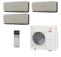 Мульти-сплит система Mitsubishi Heavy SRK25ZS-WT + SRK35ZS-WT + SRK50ZS-WT / SCM100ZS-W фото в интернет-магазине AIR-RUS.RU