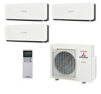 Мульти-сплит система Mitsubishi Heavy SRK20ZS-WB + SRK25ZS-WB + SRK35ZS-WB / SCM71ZS-W фото в интернет-магазине AIR-RUS.RU