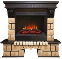 Электрокамин Real Flame Stone Brick с очагом Sparta 25.5