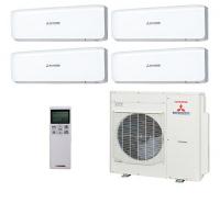 Мульти-сплит система Mitsubishi Heavy SRK20ZS-W x 3 + SRK50ZS-W / SCM100ZS-W фото в интернет-магазине AIR-RUS.RU