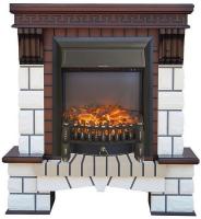 Электрокамин Real Flame Stone new с очагом Fobos Lux