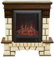 Электрокамин Real Flame Stone new с очагом Eugene