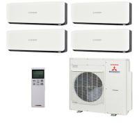 Мульти-сплит система Mitsubishi Heavy SRK20ZS-WB x 3 + SRK50ZS-WB / SCM100ZS-W фото в интернет-магазине AIR-RUS.RU