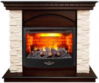 Электрокамин Real Flame Elford античный дуб с очагом 3D Firestar 25.5