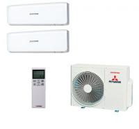 Мультисплит система Mitsubishi Heavy SRK25ZSX-W x 2 / SCM45ZS-W фото в интернет-магазине AIR-RUS.RU